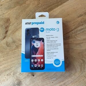 AT&T Prepaid Phone - Moto G Play 64GB Android 14